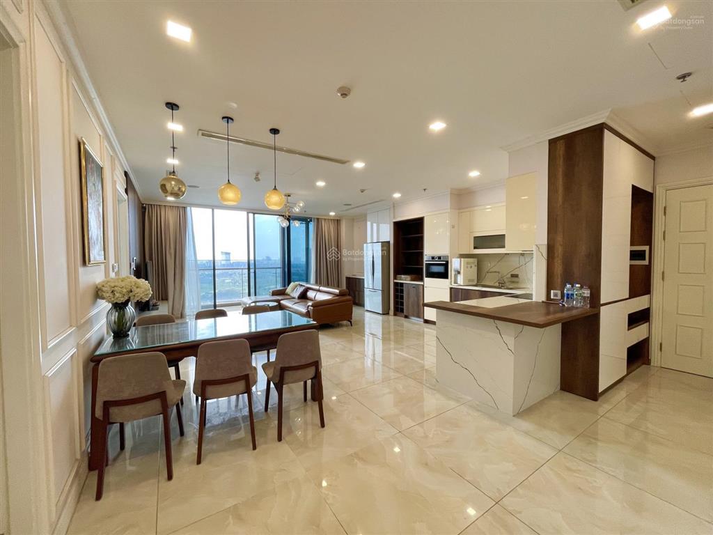 Trống sẵn cho thuê 3pn view sông sg tại vinhomes ba son / 118,5m2 / giá 48tr