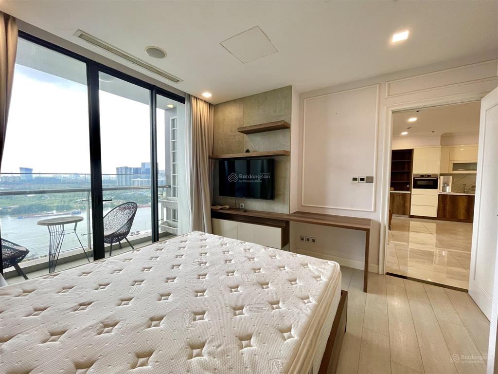 Trống sẵn cho thuê 3pn view sông sg tại vinhomes ba son / 118,5m2 / giá 48tr