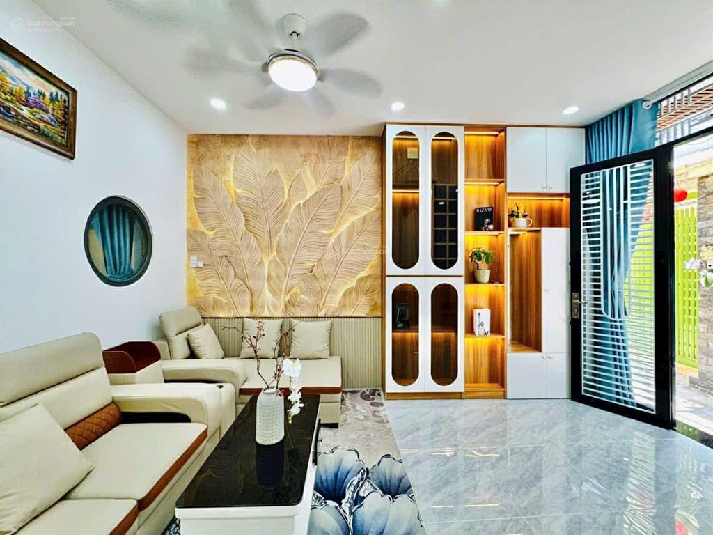 Cực ngon 5.35 tỷ tl 46m2 (5x9m) 2 tầng btct 3pn (có dưới trệt) full nt ở ngay khu nh