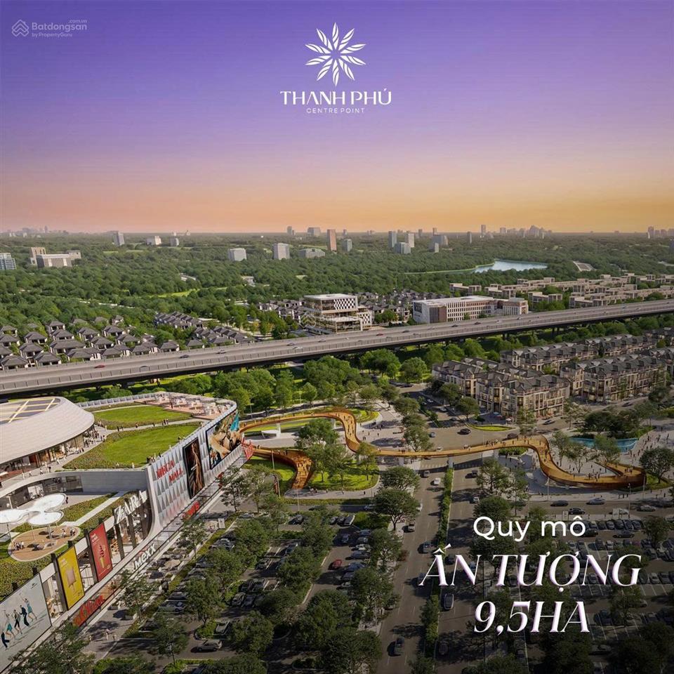 Giai đoạn 1 chỉ 4.7 tỷ sở hữu nhà phố thanh phú centre point của bim land