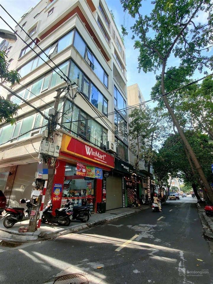 Bán nhà mặt phố nghĩa đô  hơn 30 tỷ  dt 70m  vỉa hè rộng  2 thoáng trước sau