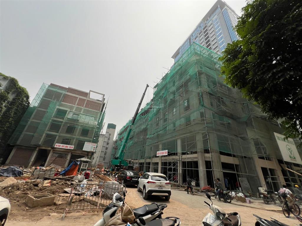 Bán lô vip góc 7 tầng view vườn hoa da thấp tầng heritage ba đình, mt 12m hầm sổ đỏ,  0971 366 ***