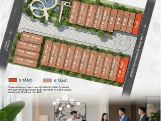 Bán lô vip góc 7 tầng view vườn hoa da thấp tầng heritage ba đình, mt 12m, hầm, sổ đỏ, 0971 366 ***