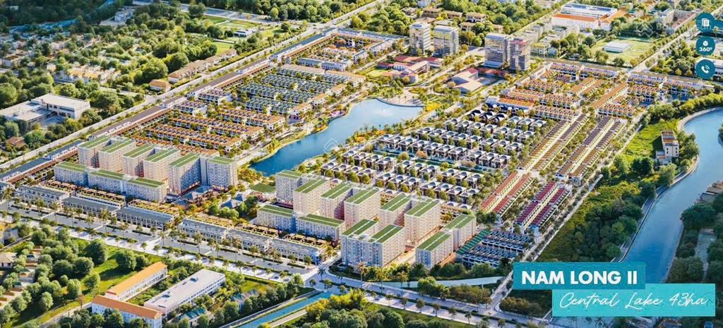 Bán đất nền nam long ii central lake, 3,09 tỷ, 90m2, chính chủ, giá tốt  0843 397 ***