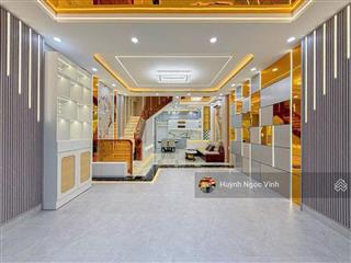Nhà đường 8m gò ô môi sát phú mỹ hưng, 5x12, 4 tầng full nội thất có gara ô tô, giá 9.899 tỷ