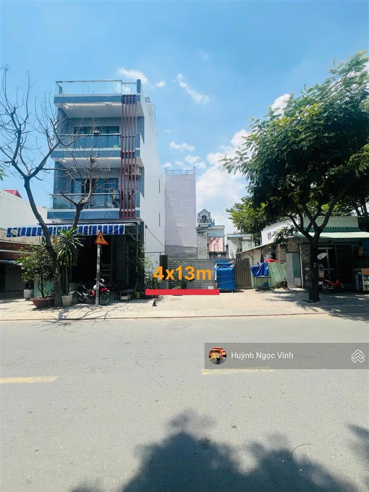 Phí hh 1% ace nhận đủ, đất 4x13m mt đường phạm thị ba (16m) gần nguyễn thị thập, giá 8,9 tỷ