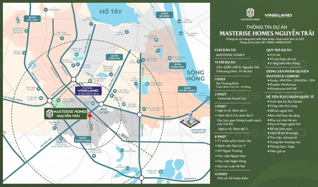 Masterise cao xà lá  siêu phẩm tinh hoa căn 3n 2n 1n duplex penhouse  vị trí kim cương