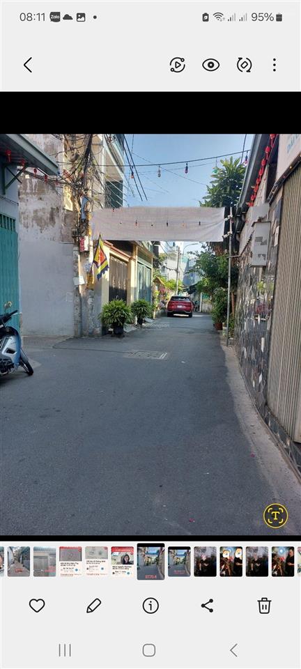 Nhà gò vấp p16  2 tầng (3,6 x 8,7) gần 4 tỷ  tl  đường ôtô đậu cửa  thông các nơi