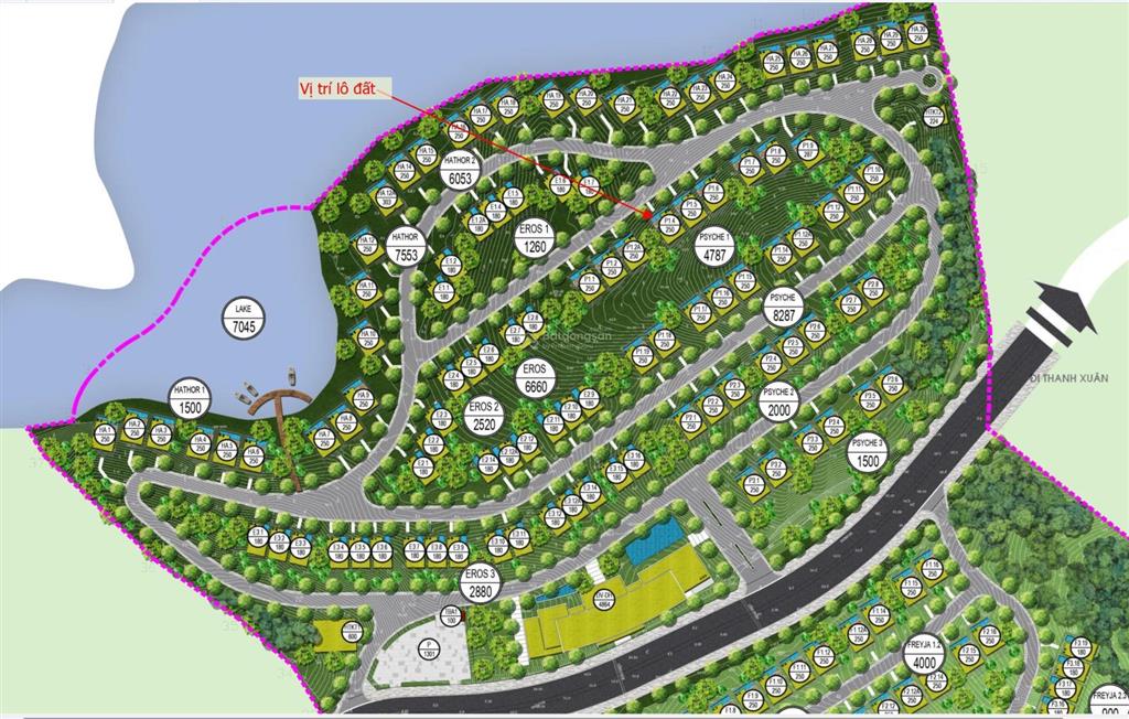 Bán đất sổ đỏ lâu dài thuộc dự án flamingo venus resort đại lải xây dựng tự do