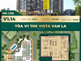 Vốn 15%~ 860tr sở hữu ch the vista đẹp nhất ngay trung tâm hà đông, ck riêng 2% cho 200 kh đầu tiên
