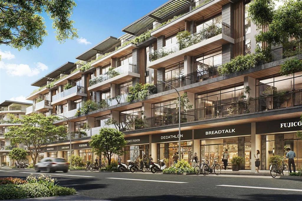 Bán nhà phố bến lức long an 1 trệt 2 lầu giá 5.3 tỷ gần tp.hcm