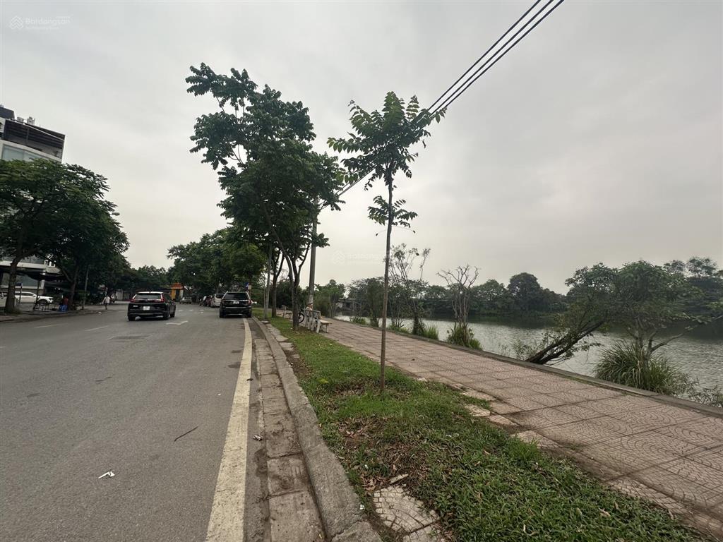 Siêu toà nhà lô góc mặt phố lâm hạ, hồng tiến  259m mặt tiền 45m  view hồ  đón cầu trần hưng đạo