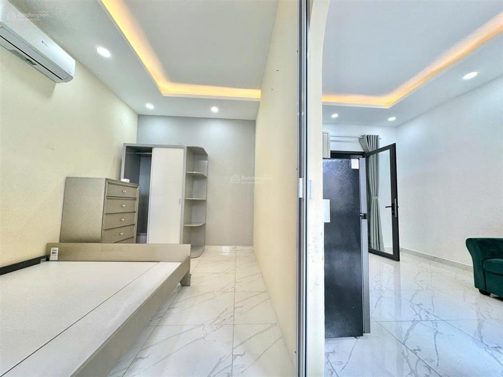 Cho thuê chung cư mini cityland 1 pn + 1pk full nội thất có thang máy