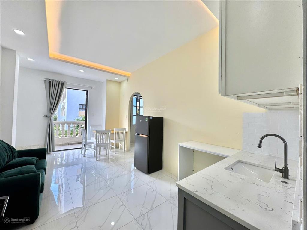 Cho thuê chung cư mini cityland 1 pn + 1pk full nội thất có thang máy