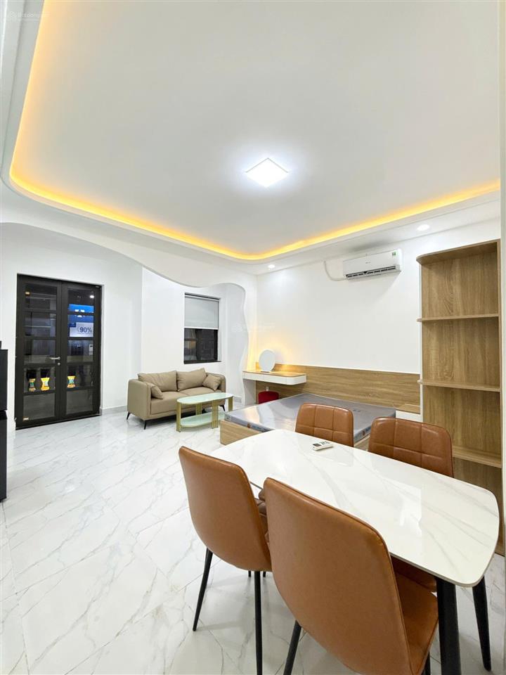 Cho thuê căn hộ dịch vụ 2pn cityland giá 9tr full nội thất như hình