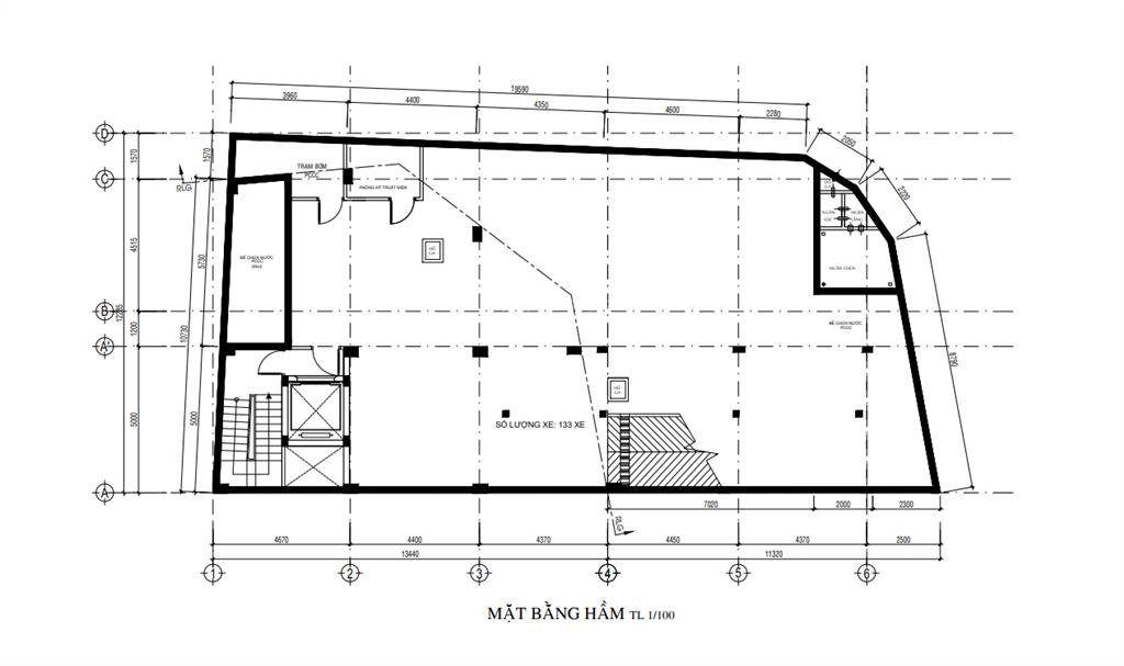 Cho thuê tòa nhà căn hộ cao cấp 1300m2 sàn sẵn pccc + 45 chdv