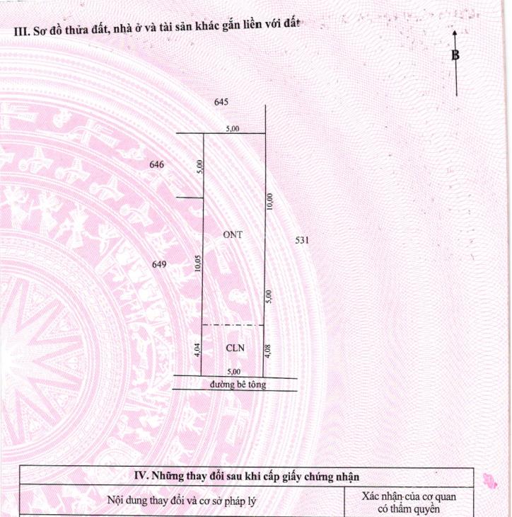 Đất chính chủ + nhà cấp 3 = giá thỏa thuận (tôi đăng giá thấp hơn mà web không cho)
