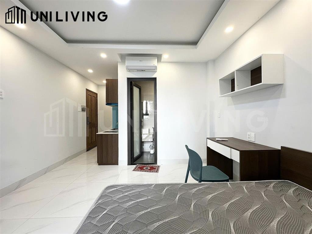 Cho thuê phòng tại khu dân cư tml, studio cửa sổ lớn full nội ghất