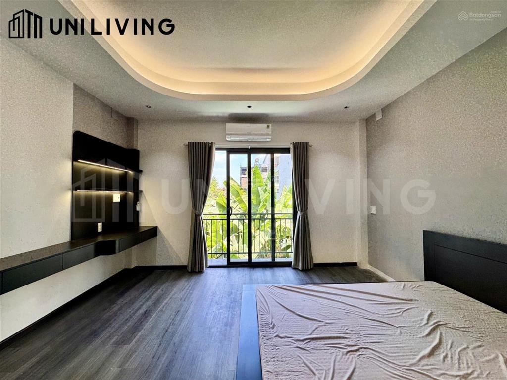 Cho thuê 1 phòng ngủ, ban công lớn nhà mới 100%, cách ga metro an phú 800m  bao phí dịch vụ