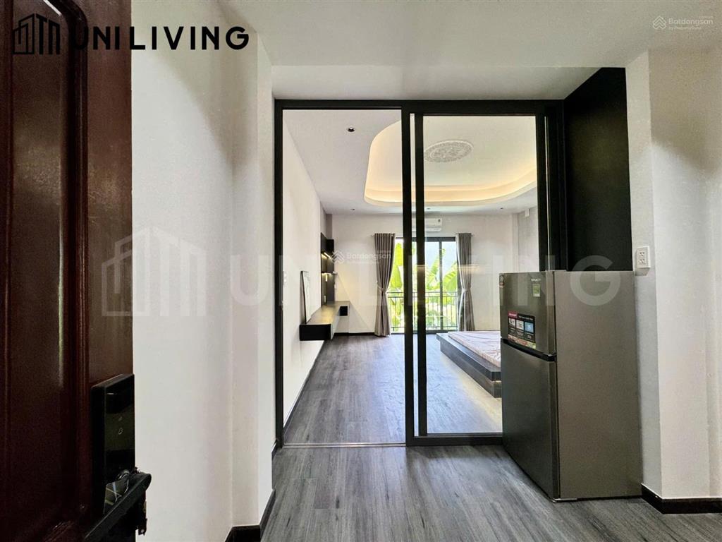 Cho thuê 1 phòng ngủ, ban công lớn nhà mới 100%, cách ga metro an phú 800m  bao phí dịch vụ