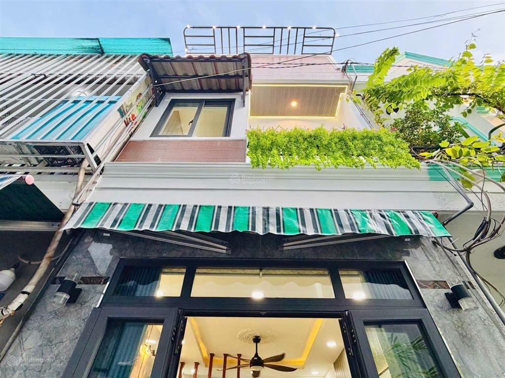 Bán gấp nhà quang trung  thông tây hội, 42m², 1t 1l, full nt, shr hoàn công/3.7 tỷ