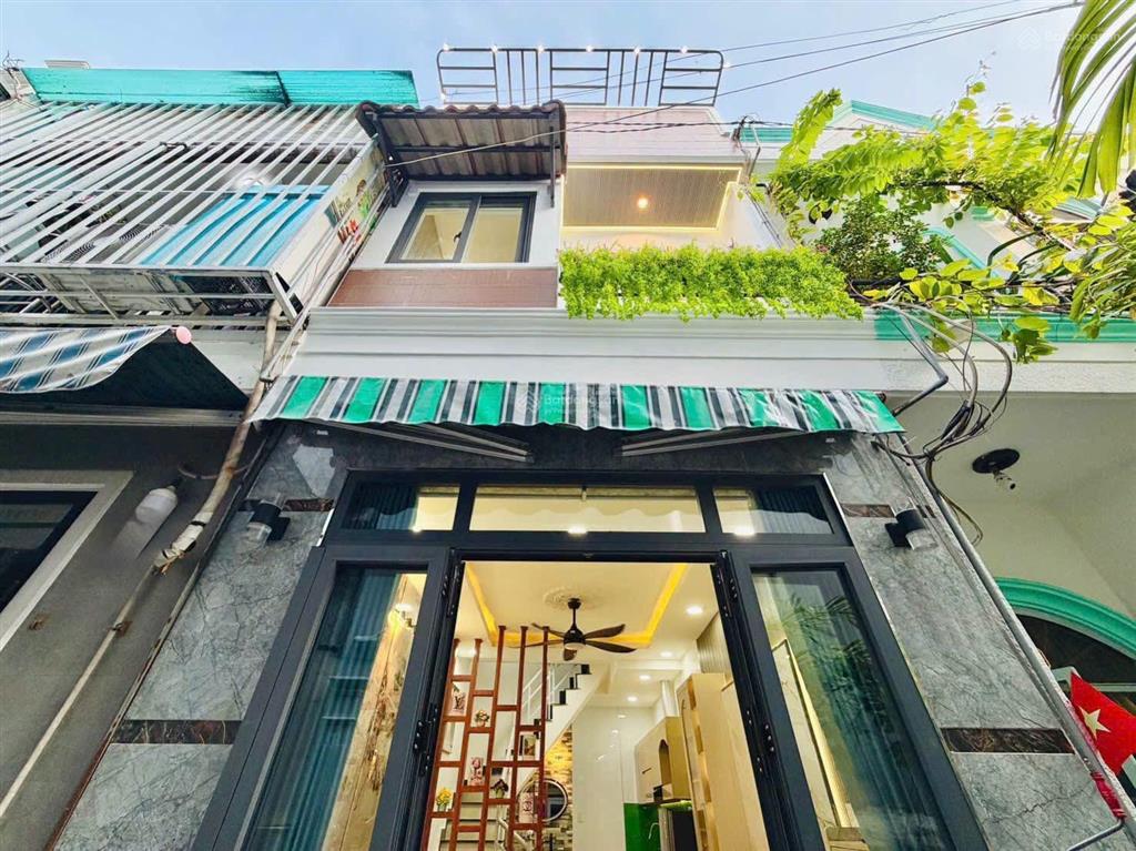 Bán gấp nhà quang trung  thông tây hội, 42m², 1t 1l, full nt, shr hoàn công/3.7 tỷ