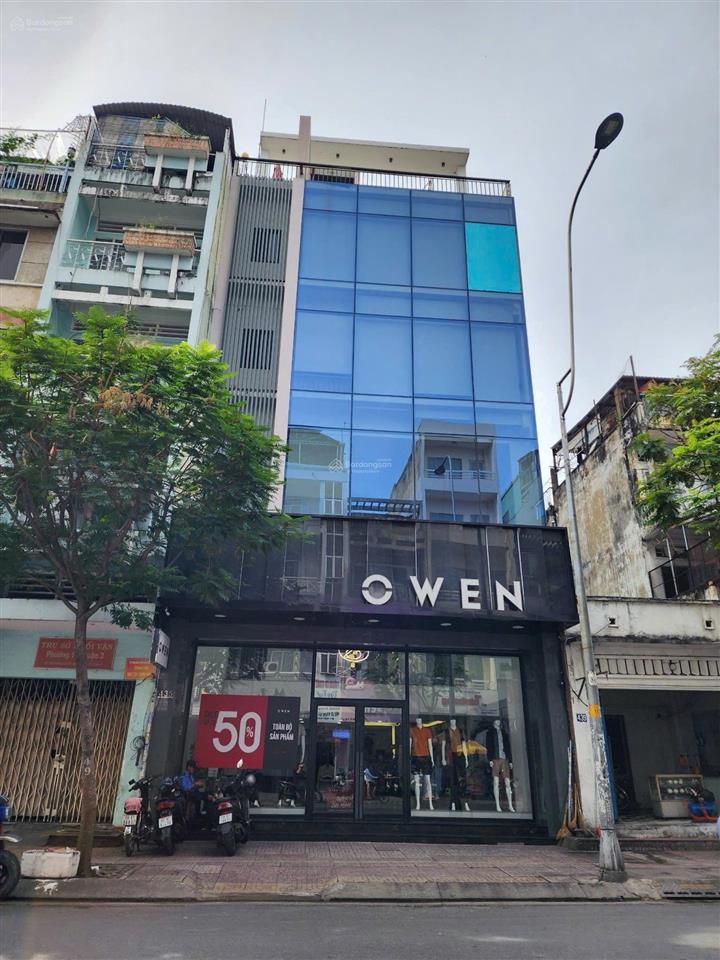 Mặt tiền thương hiệu lê văn sỹ, p10, phú nhuận. dt 8m x 20m. kc 7 tầng. hđt 150tr. giá 36 tỷ