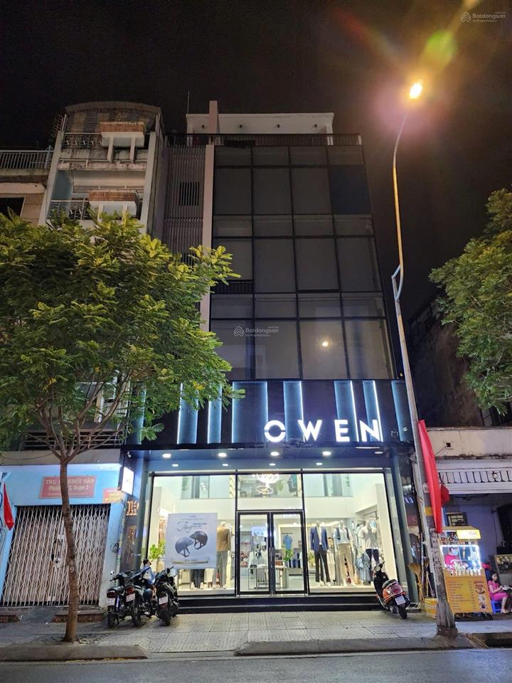 Mặt tiền thương hiệu lê văn sỹ, p10, phú nhuận. dt 8m x 20m. kc 7 tầng. hđt 150tr. giá 36 tỷ