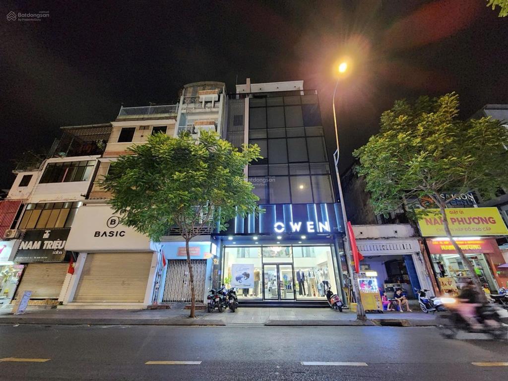 Mặt tiền thương hiệu lê văn sỹ, p10, phú nhuận. dt 8m x 20m. kc 7 tầng. hđt 150tr. giá 36 tỷ