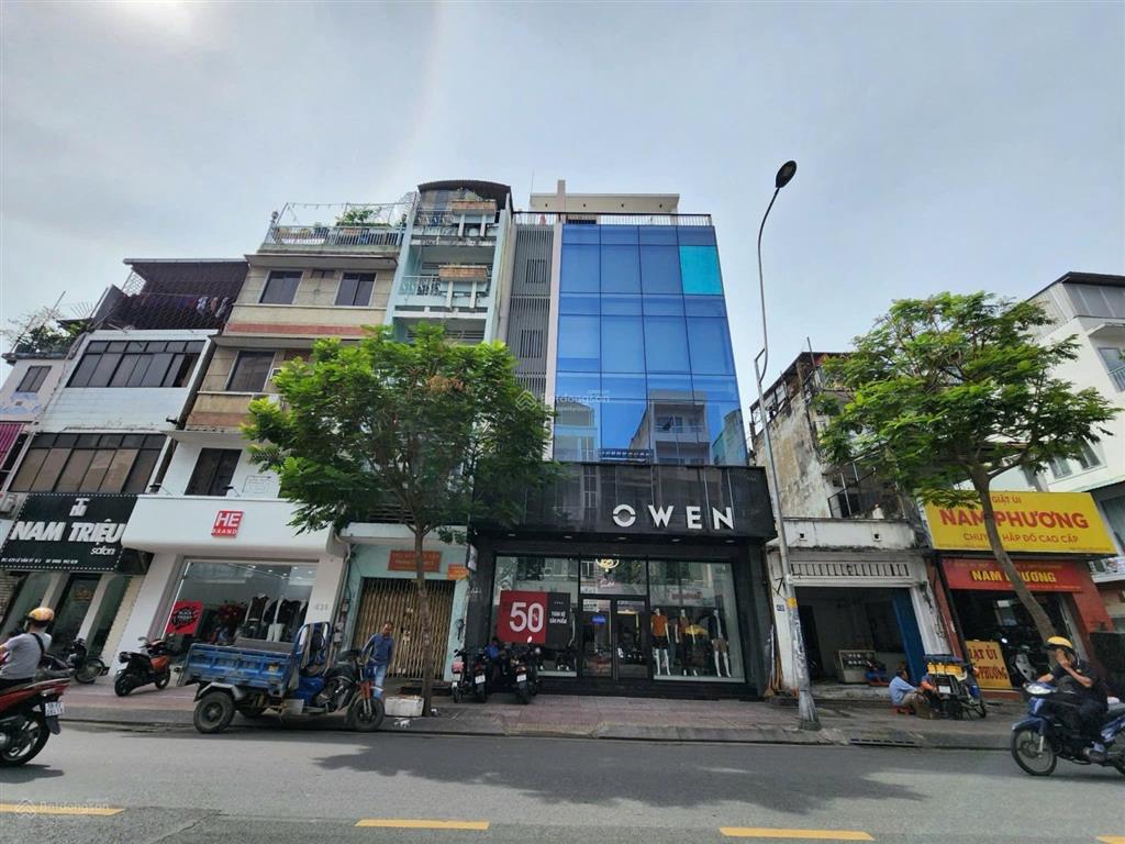 Mặt tiền thương hiệu lê văn sỹ, p10, phú nhuận. dt 8m x 20m. kc 7 tầng. hđt 150tr. giá 36 tỷ