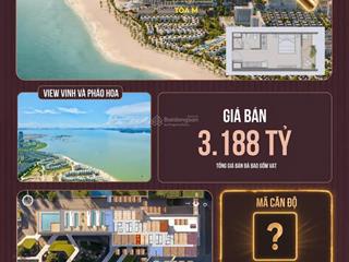 Studio view vịnh tầng cao hướng đông nam căn đẹp giữ kín! giá chỉ 2.72x tỷ  xem nhà mẫu