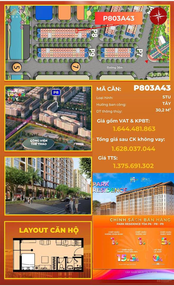 Nổi bật studio giá cạnh tranh tại sun urban city.  0866 972 ***