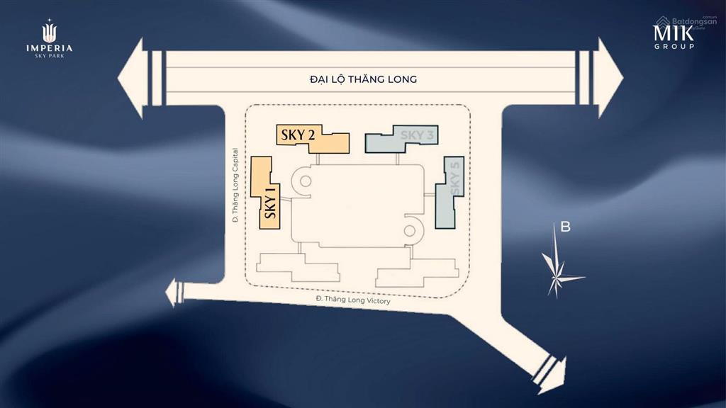 Quỹ căn độc quyền imperia sky park nam an khánh  căn 2pn+1 view hồ  đóng 20% nhận nhà.