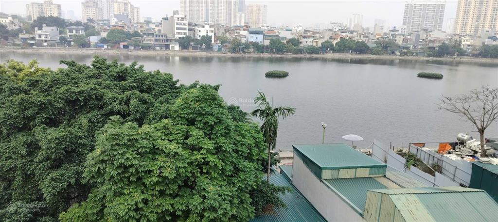 Thật 100%  bán nhà view hồ định công 70m2 x4 tầng ô tô vào nhà giá 13.8 tỷ sổ đỏ nở hậu