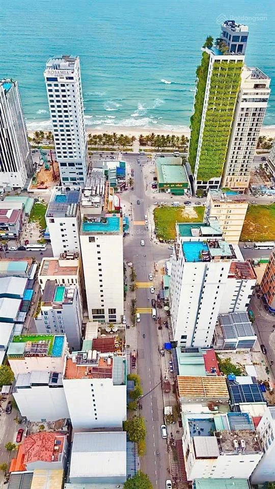 Mặt tiền phố lê hữu trác  khu biển phước mỹ