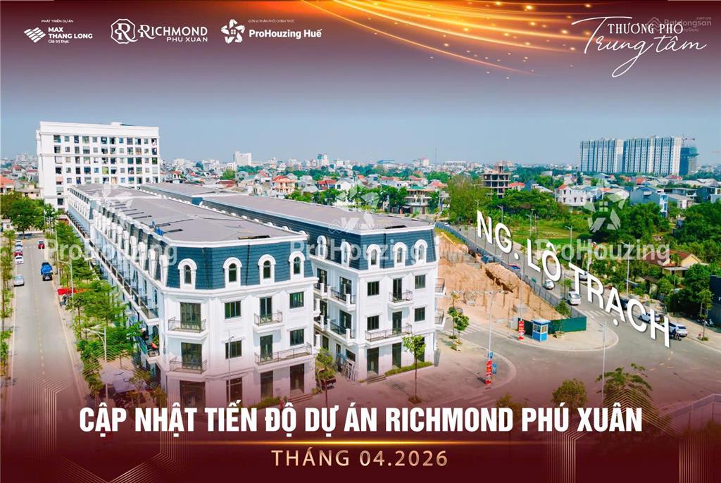 Richmond phú xuân chính thức mở cọc giai đoạn 1
