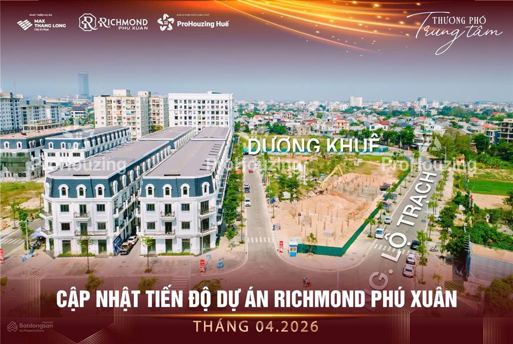 Phú xuân city  dự án có vị trí đẹp nhất tp huế