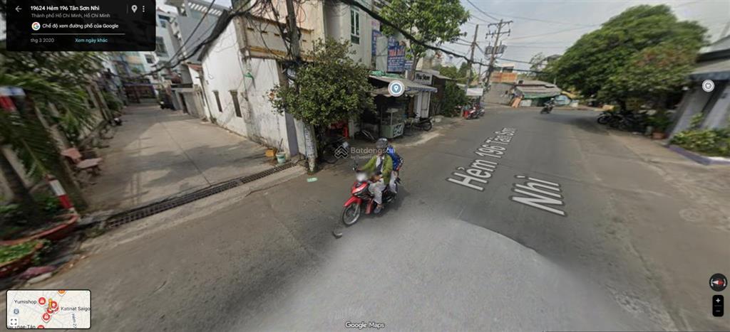 Nhà tân phú 102m², ngang 5.3m, hẻm xe hơi, thích hợp xây mới