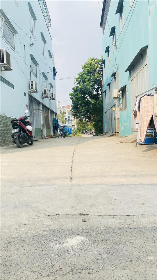 Nhà mặt tiền hẻm 6m phạm văn sáng, bà điểm, hóc môn  ngang 5m, nhà 3 tầng và 4 phòng trọ thu p sẵn