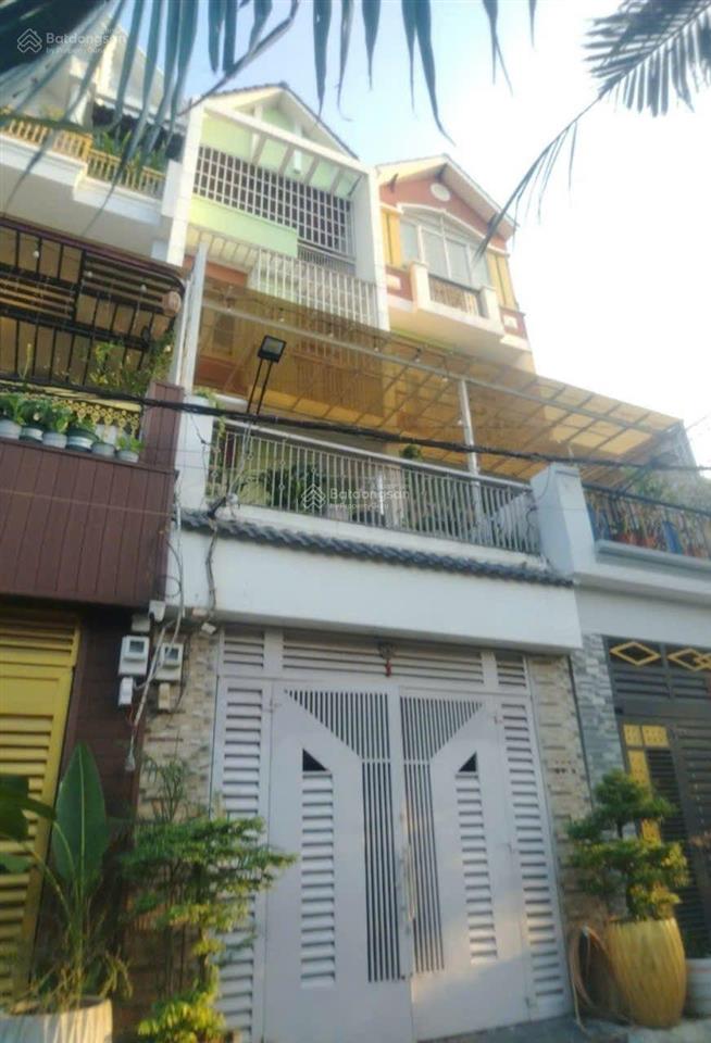 Nhà 4 tầng đường thới an 16 phường thới an q12, dt 54,3m hẻm 6m 5,8tỷ