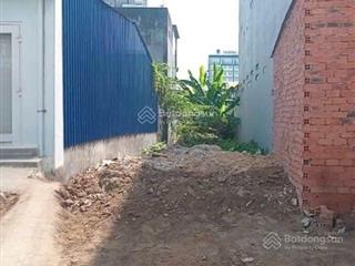 Đất thổ cư đường quốc lộ 1a phường an phú đông q12, dt 110m hẻm 6m 5,9 tỷ