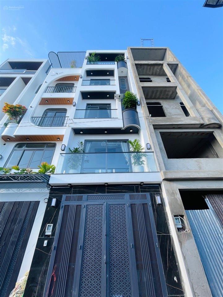 Nhà 4 tầng full nội thất đường thạnh xuân 24 phường thạnh xuân q12, dt 64m hẻm 6m 6,65tỷ.