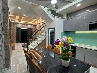 Nhà 3 tầng full nội thất đường thạnh xuân 33 phường thạnh xuân q12, dt 50m hẻm 6m 5,35 tỷ.