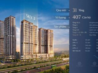 Quỹ 1pn+ duy nhất chỉ vài căn chuẩn bị mở bán trên toà sky 3, dự án imperia sky park