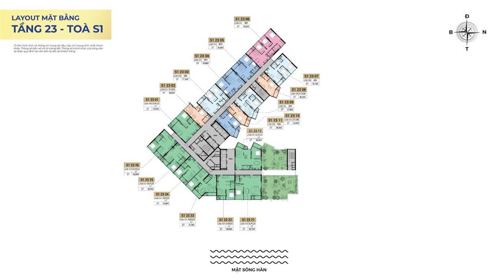 Còn 1 căn duplex duy nhất tại sun symphony view biển và sông hàn tầng trung, 118m2, sắp nhận nhà