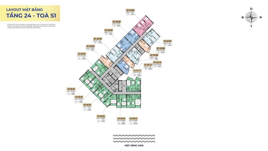 Còn 1 căn duplex duy nhất tại sun symphony view biển và sông hàn tầng trung, 118m2, sắp nhận nhà