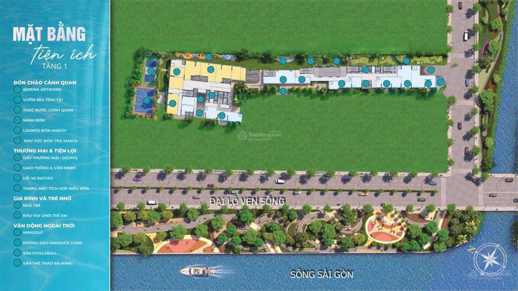 Serena riverside giá f0 đợt 1 chiết khấu đến 12.9%. chỉ 10% kí hđmb thanh toán 20% đến khi nhận nhà