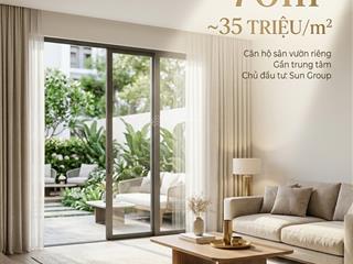 Căn hộ fours tower  chủ đầu tư sun group  giá 1.83 tỷ ( thanh toán sớm chiết khấu đến 29%)