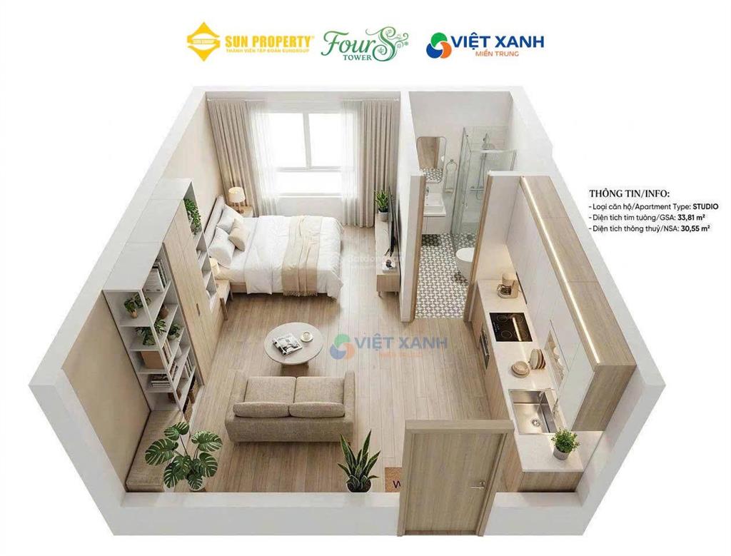 Căn hộ sân vườn chuẩn nghỉ dưỡng sun group ( chiết khấu lên đến 29%)