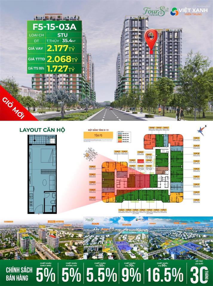 Căn hộ sân vườn chuẩn nghỉ dưỡng sun group ( chiết khấu lên đến 29%)